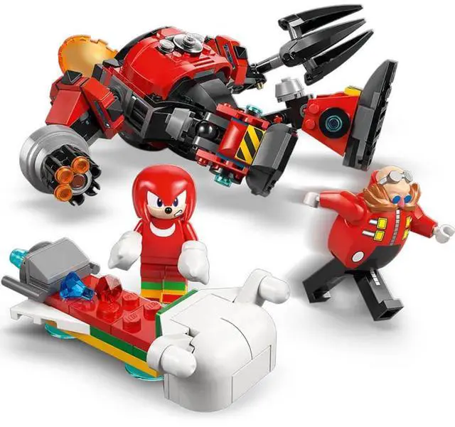 Alt view image 6 of 7 - LEGO 77005 Sonic The Hedgehog Knuckles VS Eggman Egg Crusher Mech