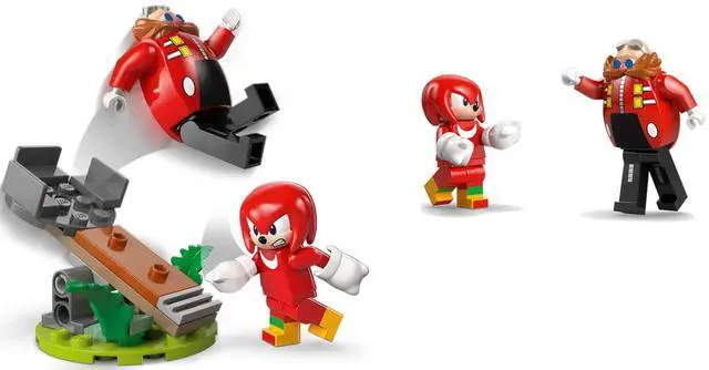 Alt view image 7 of 7 - LEGO 77005 Sonic The Hedgehog Knuckles VS Eggman Egg Crusher Mech