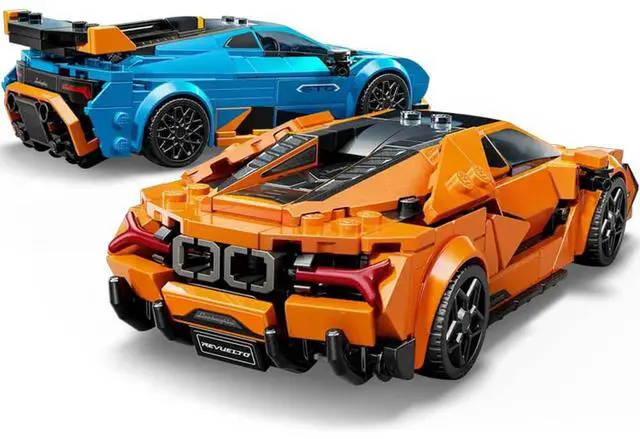Alt view image 6 of 7 - LEGO 77238 Speed Champions Lamborghini Revuelto & Huracán STO