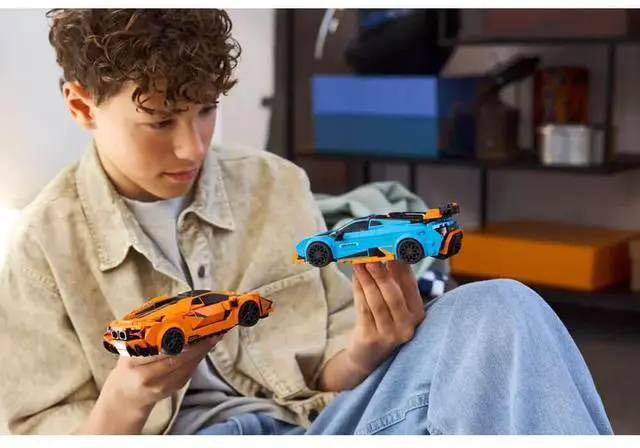 Alt view image 3 of 7 - LEGO 77238 Speed Champions Lamborghini Revuelto & Huracán STO