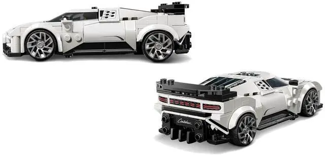 Alt view image 7 of 7 - LEGO 77240 Speed Champions Bugatti Centodieci Hyper Sports Car