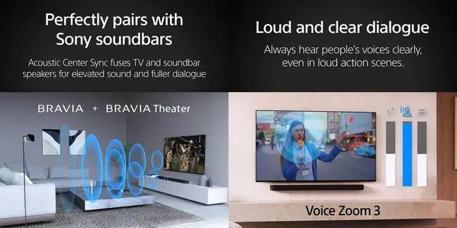 Alt view image 3 of 7 - Sony K55XR8B 55 inch Class BRAVIA XR8B OLED 4K HDR Smart Google TV