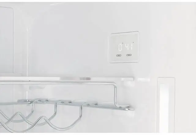 Alt view image 3 of 7 - UNIQUE UNQ455LTAC 17 Cu. Ft. Ocean Mist Turqoise Classic Retro Counter-Depth Bottom Freezer Refrigerator