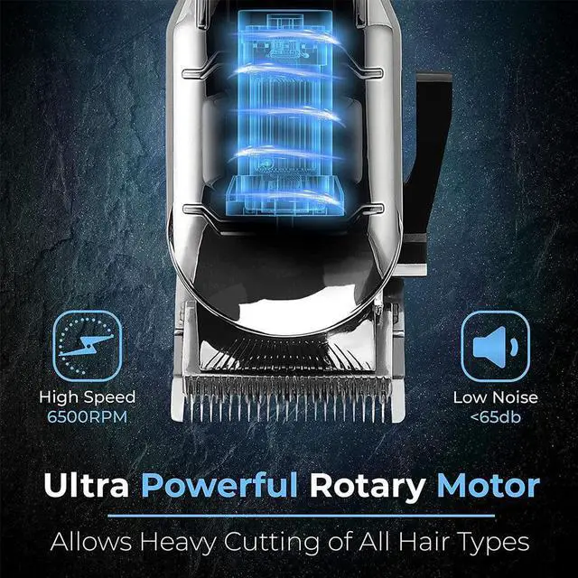 Alt view image 3 of 7 - MuellerHome UC1200 UltraGroom Cordless Hair Clipper Set