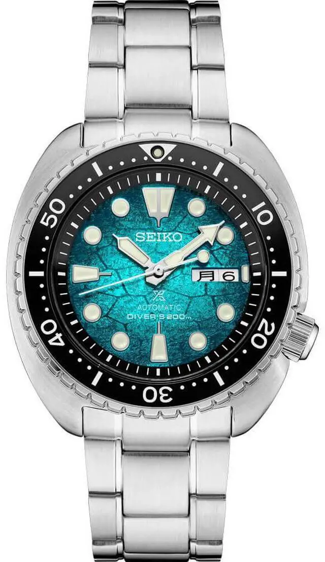 Main image of Seiko SRPH57 Prospex U.S. Special Edition Automatic Diver Watch - Stainless/Green