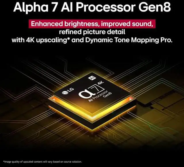 Alt view image 2 of 7 - LG 75UA7000P 75 inch Class UA7000 Series LED AI 4K UHD Smart webOS TV (2025)