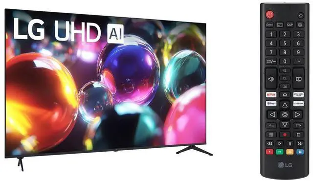 Alt view image 6 of 7 - LG 75UA7000P 75 inch Class UA7000 Series LED AI 4K UHD Smart webOS TV (2025)