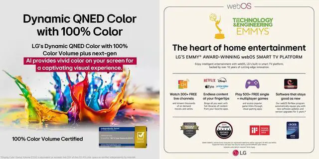 Alt view image 4 of 7 - LG 55QNED70A 55 inch Class QNED70A Series 4K QNED Smart TV