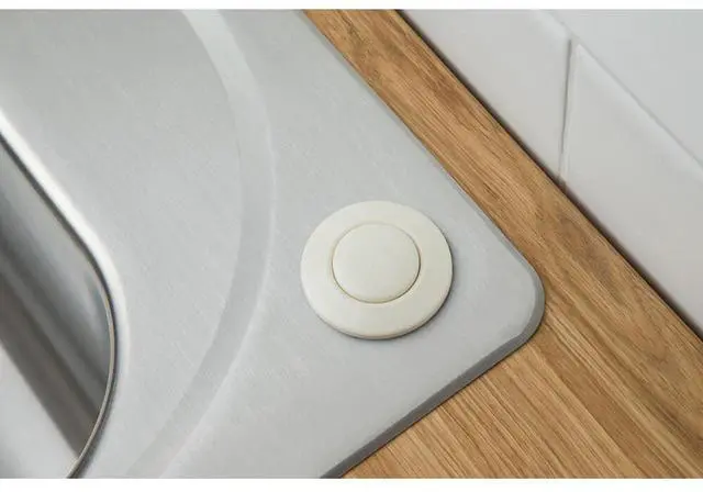 Alt view image 3 of 3 - Moen Plastic Garbage Disposal Air Switch Button, 1-13/16" Diameter - Almond