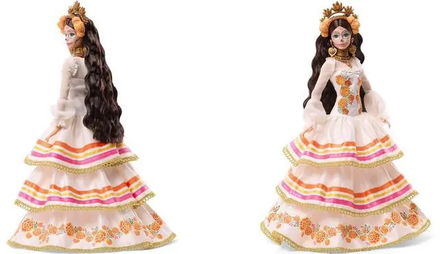 Alt view image 4 of 7 - Mattel Barbie Signature 2025 Día De Muertos Collectible Doll