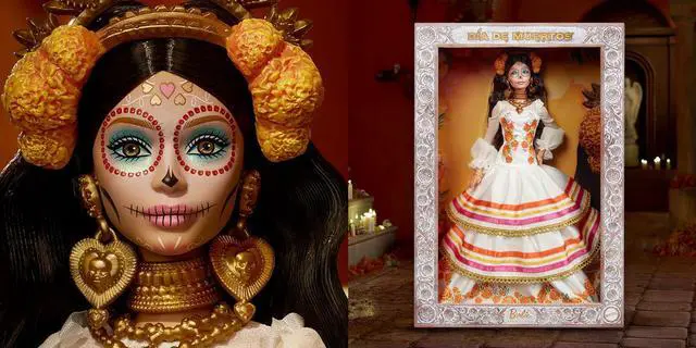 Alt view image 2 of 7 - Mattel Barbie Signature 2025 Día De Muertos Collectible Doll