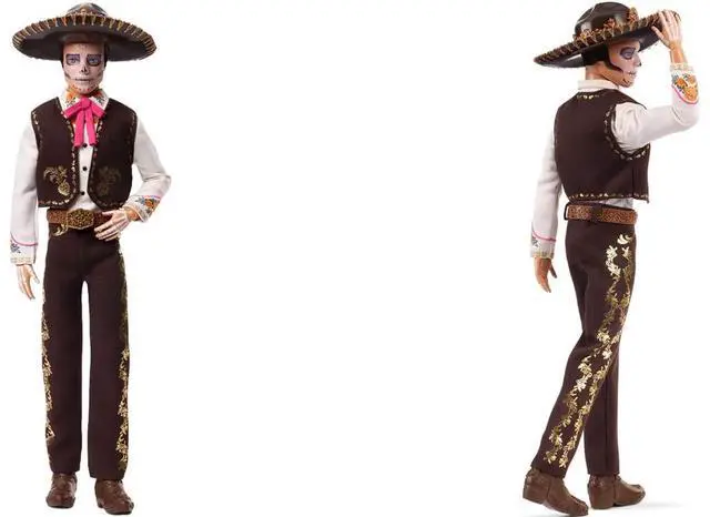 Alt view image 4 of 7 - Mattel Barbie Signature 2025 Día De Muertos Collectible Ken Doll