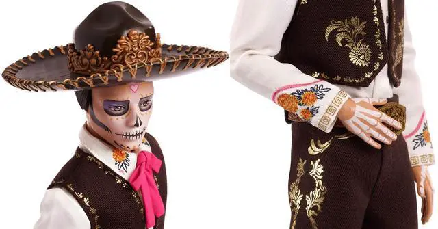 Alt view image 5 of 7 - Mattel Barbie Signature 2025 Día De Muertos Collectible Ken Doll