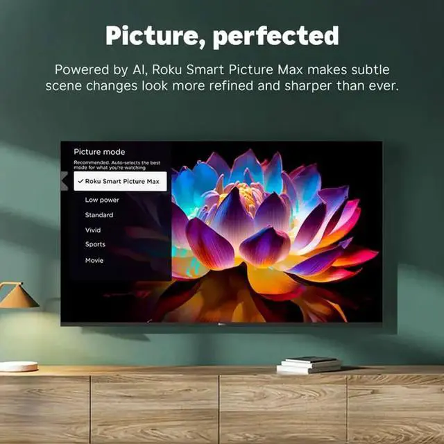 Alt view image 5 of 7 - Roku 55R6C7 55 inch Class Plus Series 4K QLED Mini-LED Smart TV