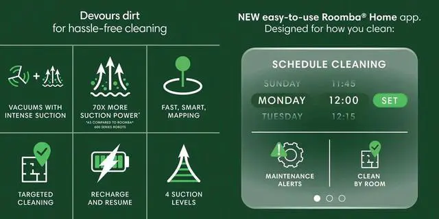 Alt view image 7 of 7 - iRobot ROOMBA105 Roomba 105 Vacuum Robot - Black