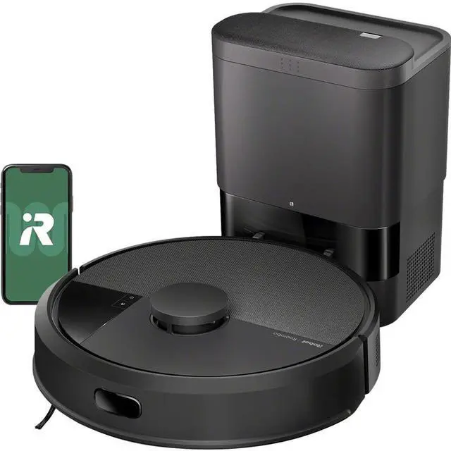 Main image of iRobot ROOMBA105AUT Roomba 105 Vacuum with AutoEmpty Dock - Black