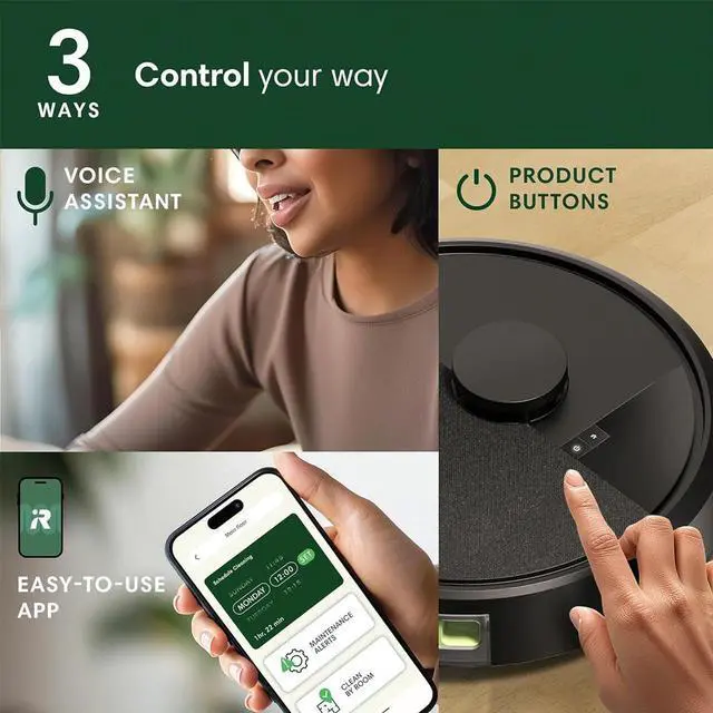 Alt view image 6 of 7 - iRobot ROOMBA105AUT Roomba 105 Vacuum with AutoEmpty Dock - Black