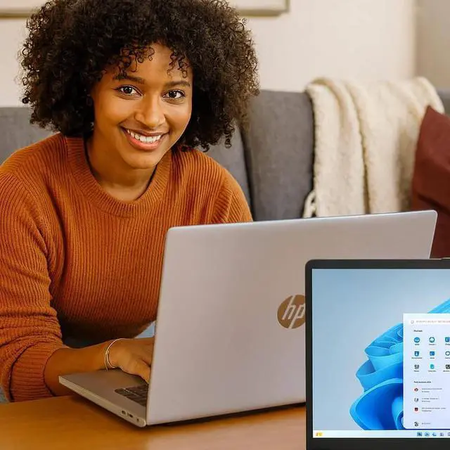 Alt view image 2 of 7 - HP 17CN3123NRK1  17.3 INCH Touchscreen Laptop, Intel Core i5-1335U, 16GB RAM, 512GB SSD, Windows 11 Home, Backlit Keybo
