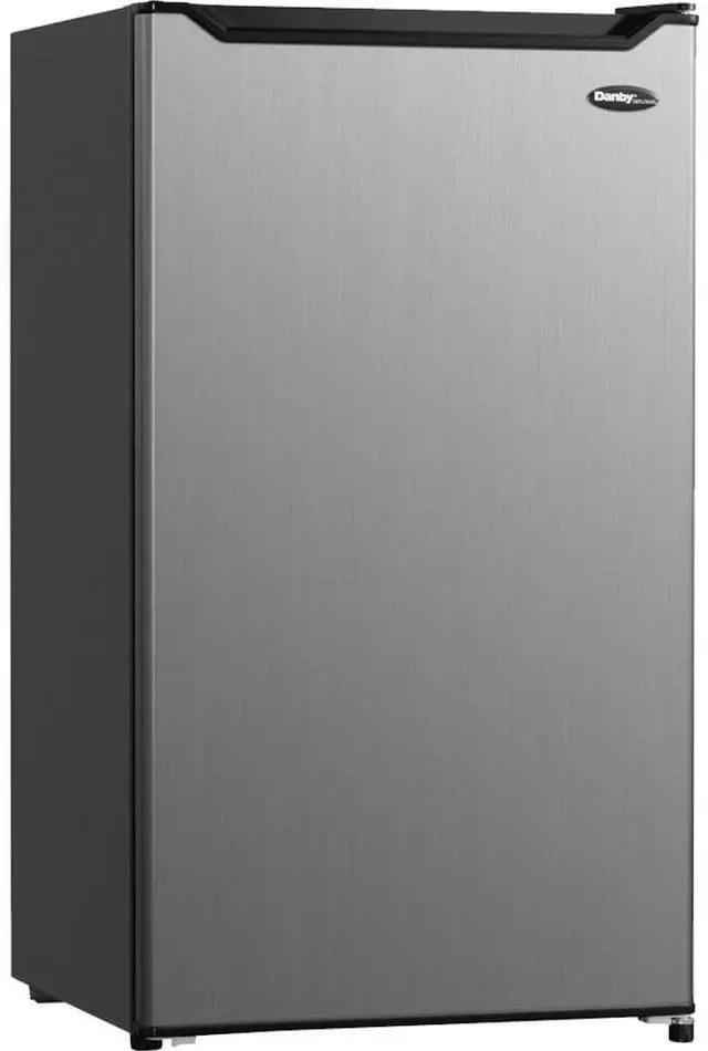 Alt view image 4 of 7 - Danby DCR033B2SLM 3.2 Cu. Ft. Diplomat Stainless Compact Refrigerator