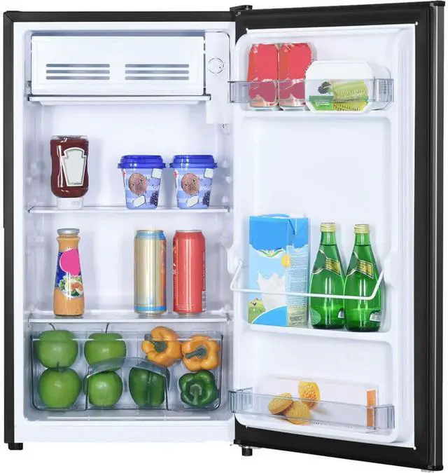 Alt view image 3 of 7 - Danby DCR033B2SLM 3.2 Cu. Ft. Diplomat Stainless Compact Refrigerator
