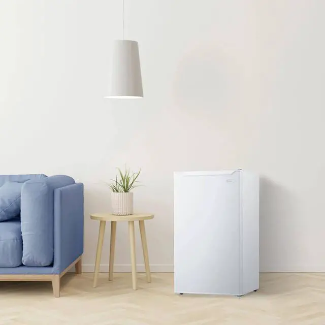 Alt view image 3 of 6 - Danby DAR032B2WM 3.2 Cu. Ft. White Compact Refrigerator