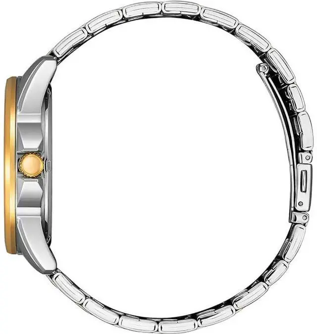 Alt view image 2 of 3 - CITIZEN AG834651A Quartz Mens Watch - Two Tone Gold/Silver Dial