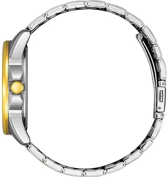 Alt view image 2 of 3 - CITIZEN AG834856L Quartz Mens Watch - Two Tone Gold/Blue Dial