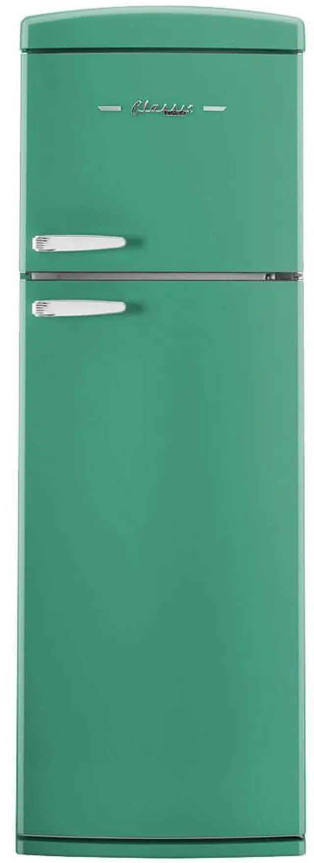 Main image of UNIQUE UNQ310LTAC 11 Cu. Ft. Ocean Mist Turquoise Classic Retro Top Freezer Refrigerator