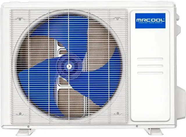 Alt view image 5 of 5 - MRCOOL EZ24HP23016D EasyPro 24000 BTU 230V DIY 5th Generation Mini-Split Air Handler and Condenser