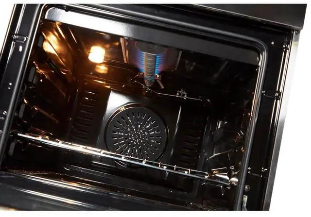 Alt view image 7 of 7 - UNIQUE UGP24VPC1SS 2.3 Cu. Ft. Stainless Steel Freestanding Prestige Gas Range