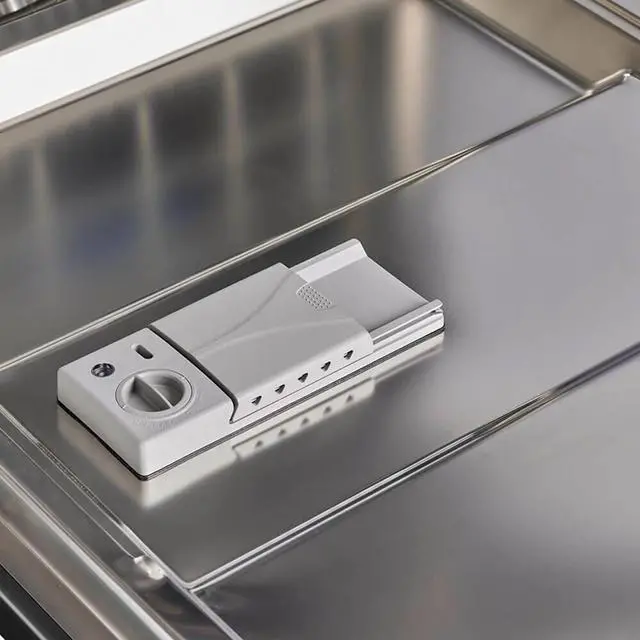 Alt view image 7 of 7 - UNIQUE UGP24CRDWW 45 dBA Retro Top Control Built-In Marshmallow White Dishwasher