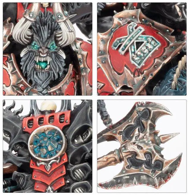 Alt view image 5 of 7 - Games Workshop GW7304 Warhammer 40K: World Eaters: Combat Patrol