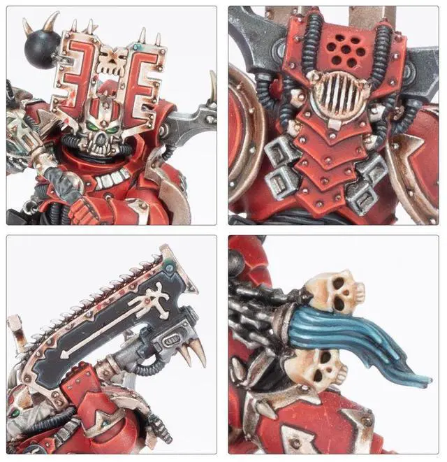 Alt view image 3 of 7 - Games Workshop GW7304 Warhammer 40K: World Eaters: Combat Patrol