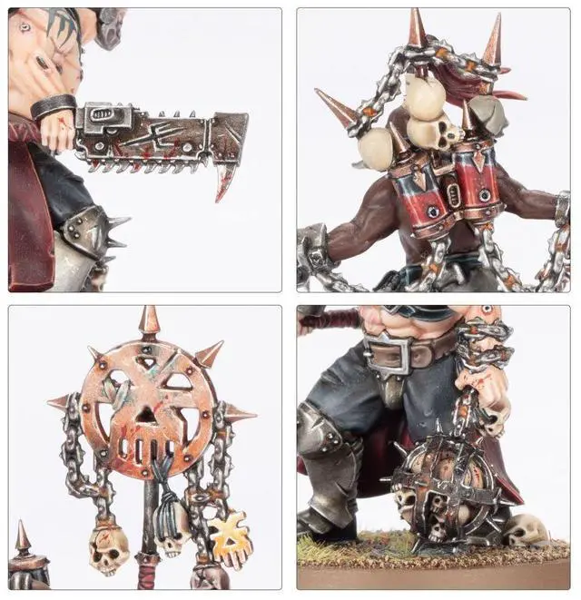 Alt view image 2 of 7 - Games Workshop GW7304 Warhammer 40K: World Eaters: Combat Patrol