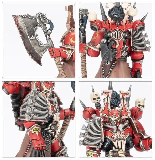 Alt view image 4 of 7 - Games Workshop GW7304 Warhammer 40K: World Eaters: Combat Patrol