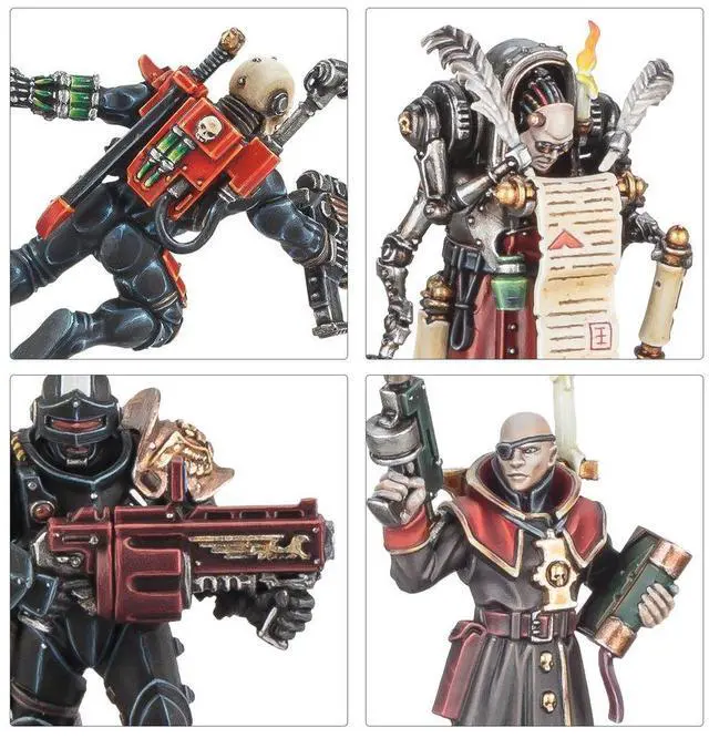 Alt view image 6 of 7 - Games Workshop GW7302 Warhammer 40K: Imperial Agents: Combat Patrol