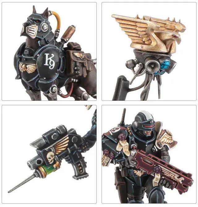 Alt view image 3 of 7 - Games Workshop GW7302 Warhammer 40K: Imperial Agents: Combat Patrol