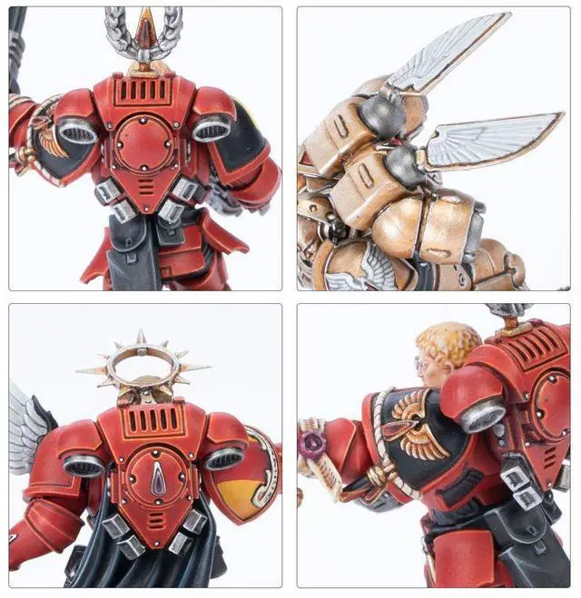Alt view image 4 of 7 - Games Workshop GW43411 Warhammer 40K: Blood Angels: Combat Patrol