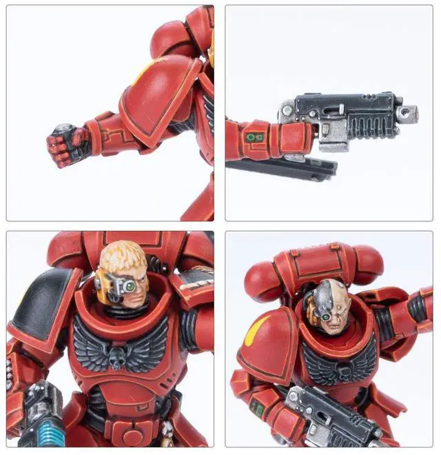 Alt view image 3 of 7 - Games Workshop GW43411 Warhammer 40K: Blood Angels: Combat Patrol