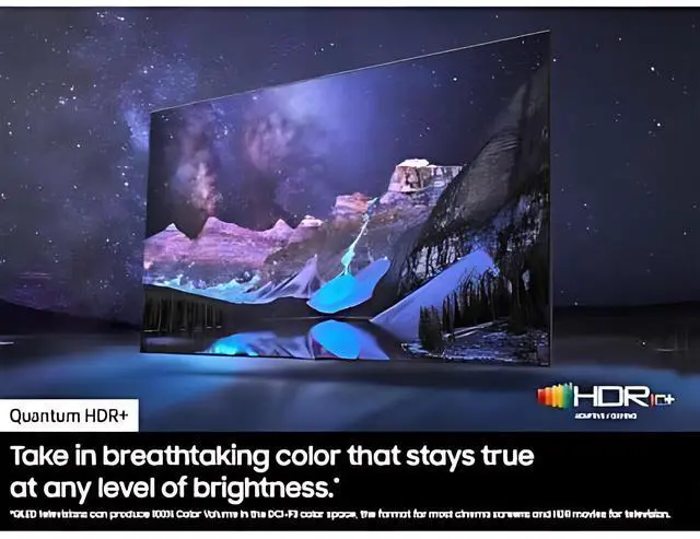 Alt view image 3 of 7 - Samsung 75" QLED Q80D 4K UHD Smart TV (QN75Q80D)  HDR10+, Quantum HDR, 120Hz, NQ4 AI Gen2 Processor, Titan Black  Bundle with UAX HDMI Cable, Screen Cleaner & 12-Mo CPS Protection