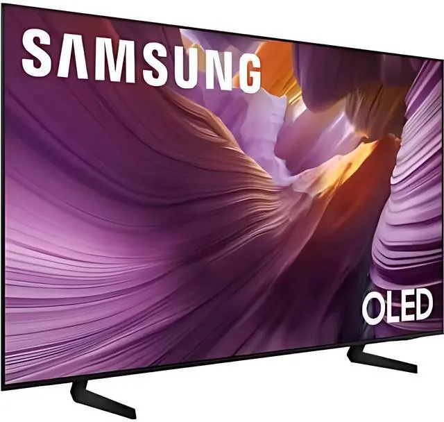 Alt view image 6 of 7 - Samsung 77" S85F 4K OLED Smart TV (2025 Model)  Vision AI, NQ4 AI Gen2, HDR, Dolby Atmos, 120Hz Gaming, Tizen OS, Alexa/Bixby  Bundle w/ HDMI Cable, Cleaner, Cloth & 12-Mo Protection
