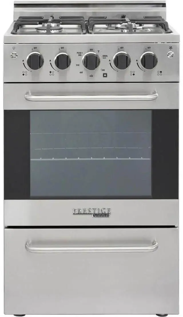 Main image of UNIQUE UGP20VPC1SS 1.6 Cu. Ft. Stainless Freestanding Gas Range