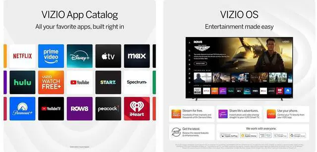 Alt view image 7 of 7 - VIZIO 50" Quantum 4K QLED Smart TV  Dolby Vision HDR10+, 120fps Gaming, HDMI VRR, Bluetooth, Alexa Compatible with HDMI Cable, 12-Month CPS Protection & Screen Cleaner
