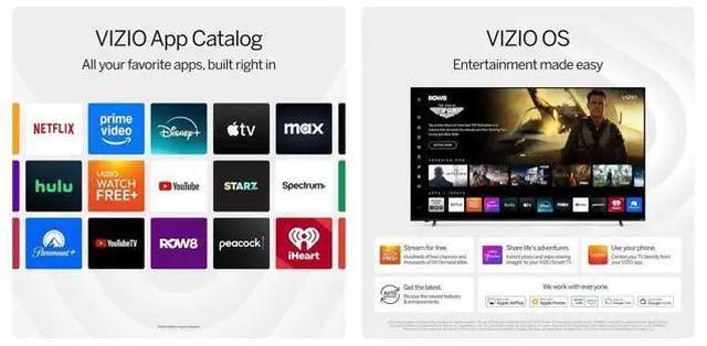 Alt view image 7 of 7 - VIZIO 43" Class Quantum 4K QLED HDR Smart TV Bundle  120fps Gaming, Dolby Vision HDR10+, HDMI VRR, WiFi 6, Bluetooth, Alexa Compatible (VQD43M-0801) + HDMI Cable, CPS Protection, Screen Cleaner