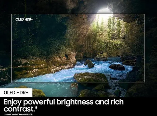 Alt view image 5 of 7 - Samsung 55" S90D OLED 4K UHD Smart TV Quantum HDR+, Dolby Atmos, 144Hz Gaming, Alexa, 3-Year Bundle