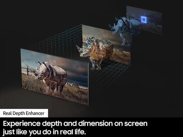 Alt view image 6 of 7 - Samsung 42-Inch OLED S90D 4K UHD Smart TV  Quantum HDR+, 144Hz Gaming, Dolby Atmos, Alexa, 3-Year Warranty Bundle with HDMI Cable & Streaming Apps