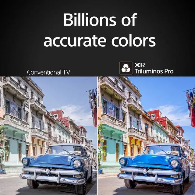 Alt view image 3 of 7 - Sony 55-Inch BRAVIA 8 OLED 4K HDR Google TV XR OLED Contrast, Dolby Vision, 120Hz, HDMI 2.1, 24-Month CPS Protection, HDMI Cable & Streaming Bundle