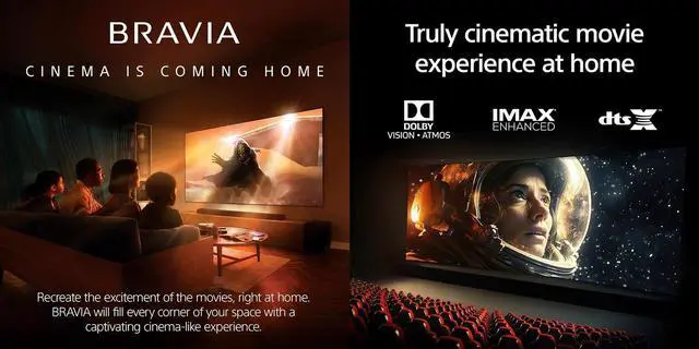 Alt view image 5 of 7 - Sony 55-Inch BRAVIA 8 OLED 4K HDR Google TV XR OLED Contrast, Dolby Vision, 120Hz, HDMI 2.1, 24-Month CPS Protection, HDMI Cable & Streaming Bundle