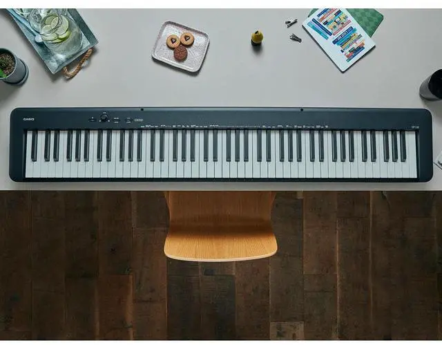 Alt view image 2 of 5 - Casio CDPS160 88-Key Portable Digital Piano - Black