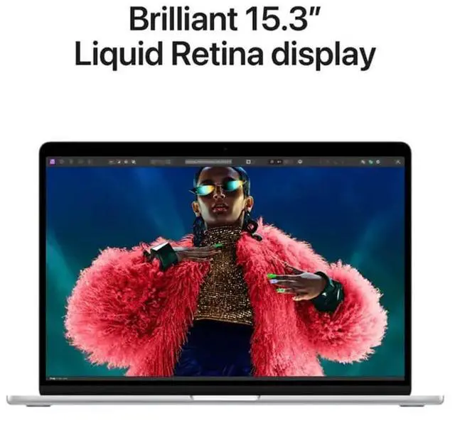 Alt view image 3 of 7 - Apple MC9J4 15 inch MacBook Air - M3 - 24GB/512GB - macOS (Early 2024, Silver)